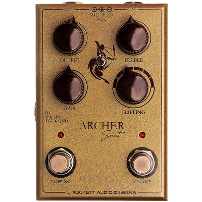 J. Rockett Audio Designs Archer Select Overdrive and Boost Pedal - 1