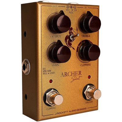 J. Rockett Audio Designs Archer Select Overdrive and Boost Pedal - 2