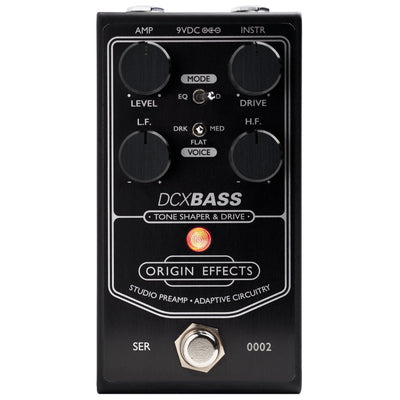 Origin Effects Black DCX Bass Pedal