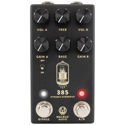 Walrus Audio 385 Overdrive MkII Pedal Pedal, Black