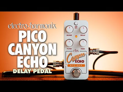 Electro-Harmonix Pico Canyon Echo Digital Delay Pedal