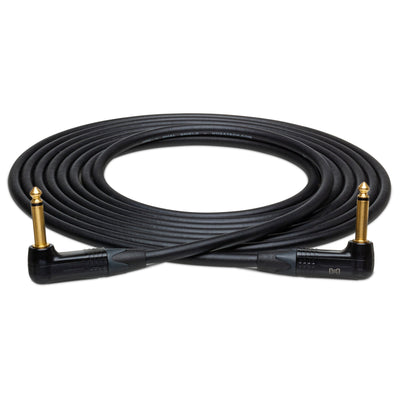 Hosa CGK-015RR Right Angle to Right Angle Instrument Cable - 15 Foot - 1
