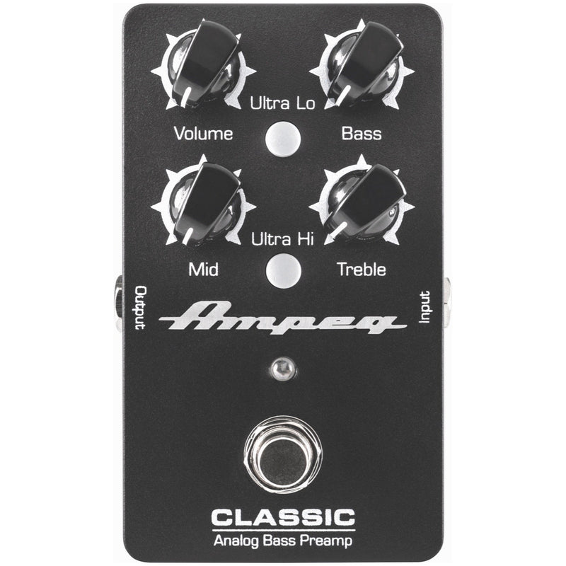 Ampeg Classic Analog Bass Preamp Pedal - 1