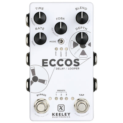 Keeley ECCOS Delay and Looper Pedal - 1