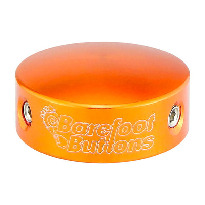 Barefoot Buttons V1 Standard Footswitch Cap - Orange - 1