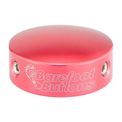Barefoot Buttons V1 Standard Footswitch Cap - Red - 1