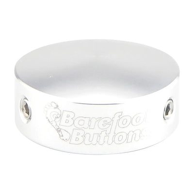 Barefoot Buttons V1 Standard Footswitch Cap - Silver - 1