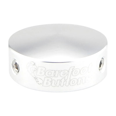 Barefoot Buttons V2 Standard Footswitch Cap - Silver - 1