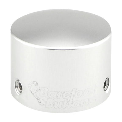 Barefoot Buttons V2 Tallboy Footswitch Cap - Silver - 1