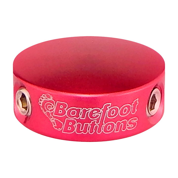 Barefoot Buttons V1 Mini Footswitch Cap - Red - 1