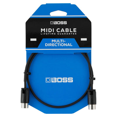 Boss BMIDI-PB-1 Multi Directional MIDI Cable - 1 Feet - 1