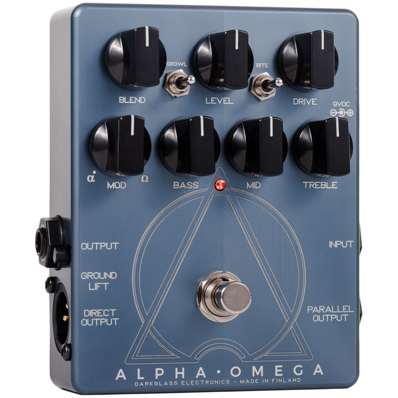 Darkglass Alpha Omega Bass Distortion and Overdrive Pedal - 2