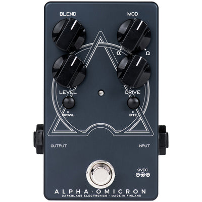 Darkglass Alpha Omicron Dual Channel Bass Distortion Pedal - 1