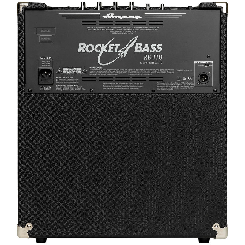 Ampeg RB-110 Rocket Series Bass Combo Amp - 5