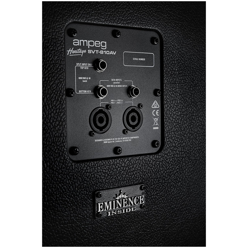 Ampeg SVT-810AV Heritage Series Speaker Cabinet - 4