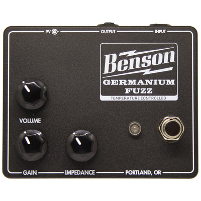 Benson Amps Germanium Fuzz Pedal - Studio Black - 1