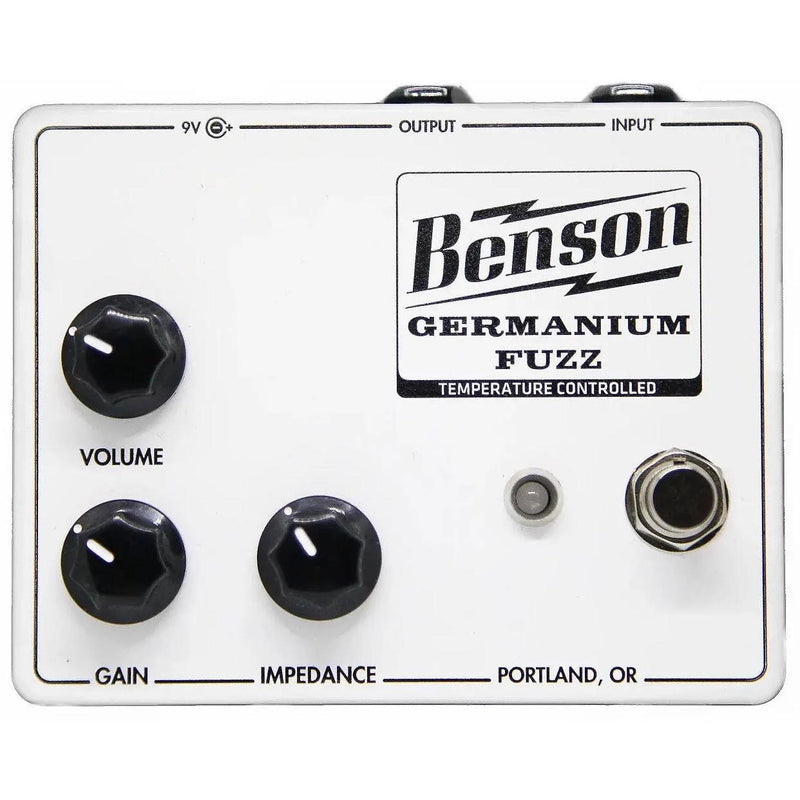 Benson Amps Germanium Fuzz Pedal - Snow White