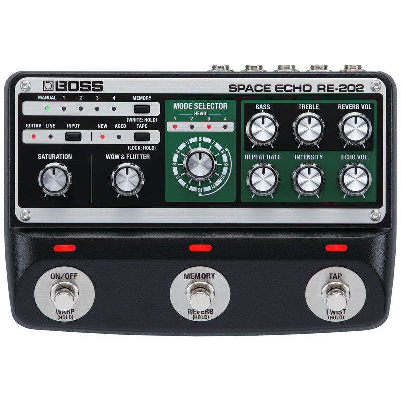 Boss RE-202 Space Echo Delay Pedal - 1