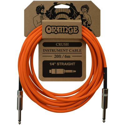 Orange Crush Series Straight to Straight Instrument Cable - 20 Foot - 1