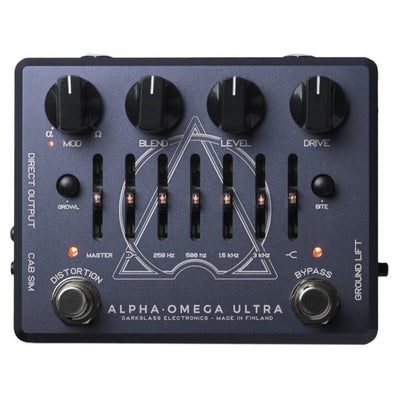 Darkglass Alpha Omega Ultra Bass Overdrive v2 Pedal - 1