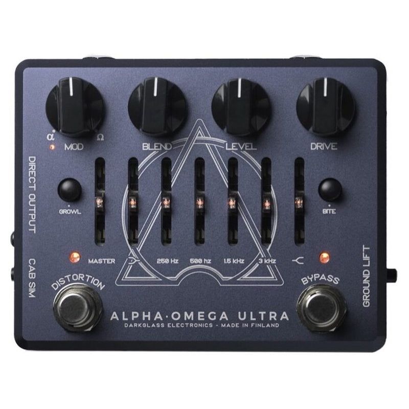Darkglass Alpha Omega Ultra Bass Overdrive v2 Pedal - 1