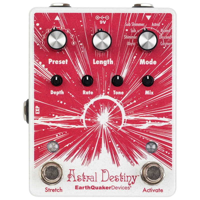EarthQuaker Devices Astral Destiny Multi Reverb Pedal - 1