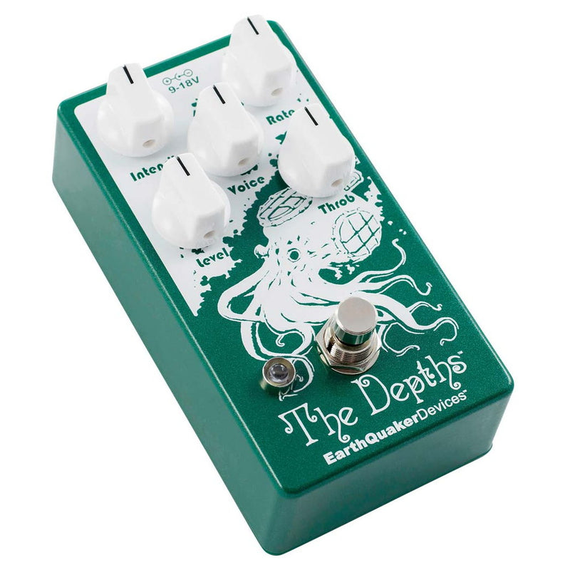 EarthQuaker Devices The Depths Analog Optical Vibe Machine Pedal - 3