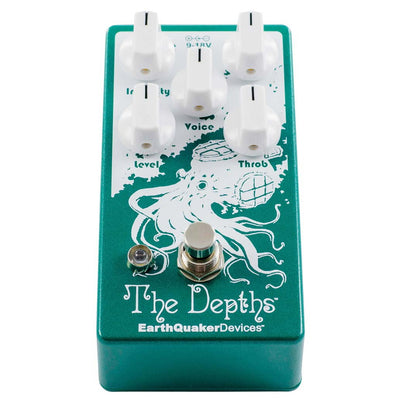 EarthQuaker Devices The Depths Analog Optical Vibe Machine Pedal - 4