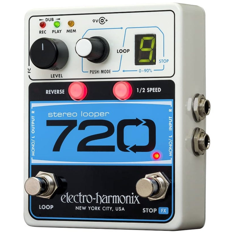 Electro-Harmonix 720 Stereo Looper Pedal - 1
