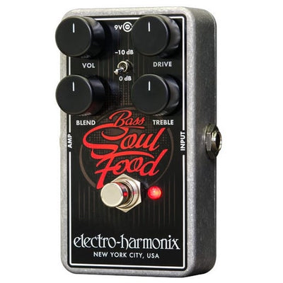Electro-Harmonix Bass Soul Food Overdrive Boost Pedal - 1