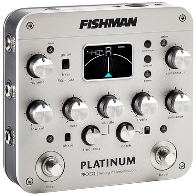 Fishman Platinum Pro EQ / DI Analog Preamp Pedal - 2