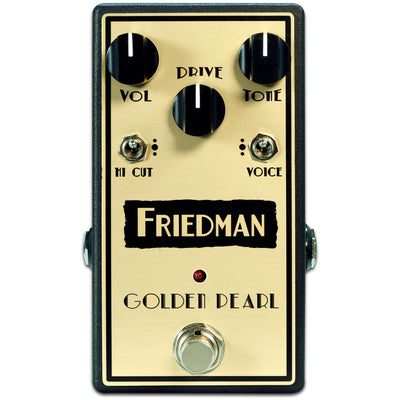 Friedman Golden Pearl Overdrive Pedal - 1