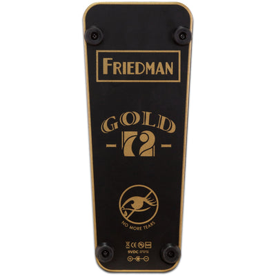 Friedman No More Tears Gold-72 Wah Pedal - 5