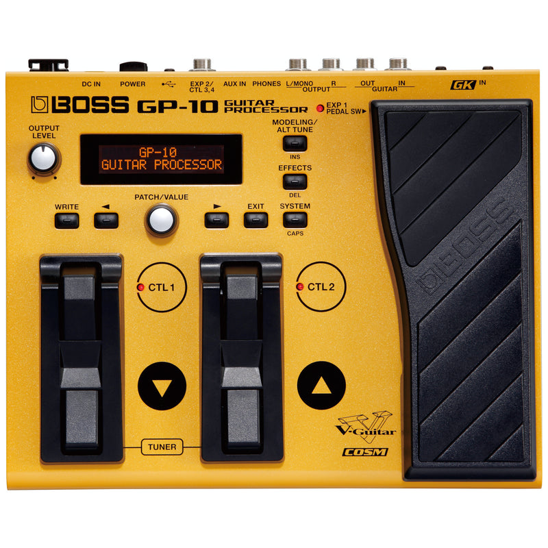 Boss GP-10 Guitar Processor Multi-Effects Pedal with GK Pickup - 1