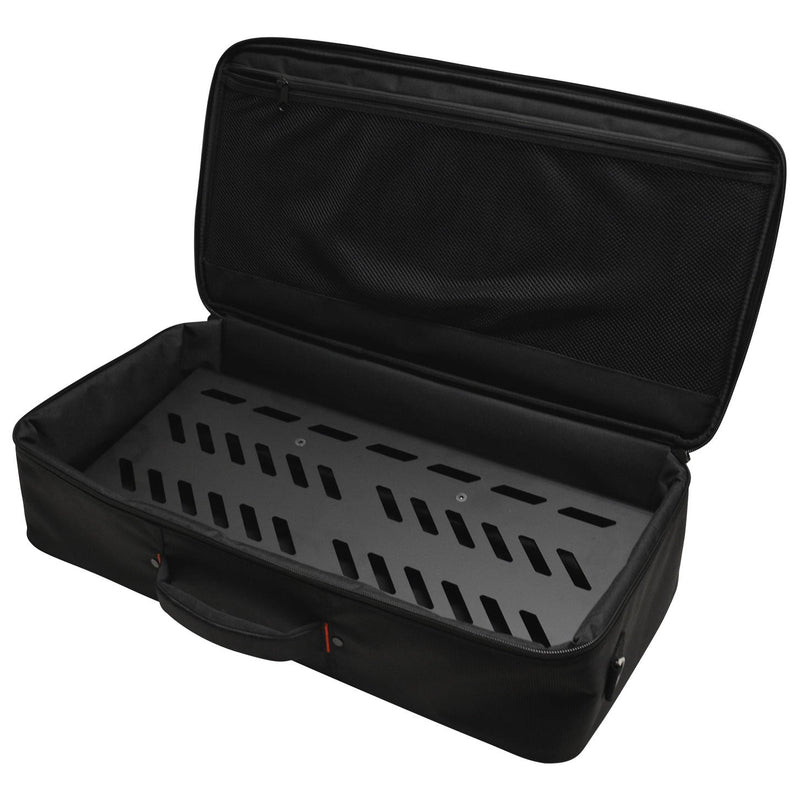Gator Small Aluminum Series Pedalboard with Carry Bag - Black - 1