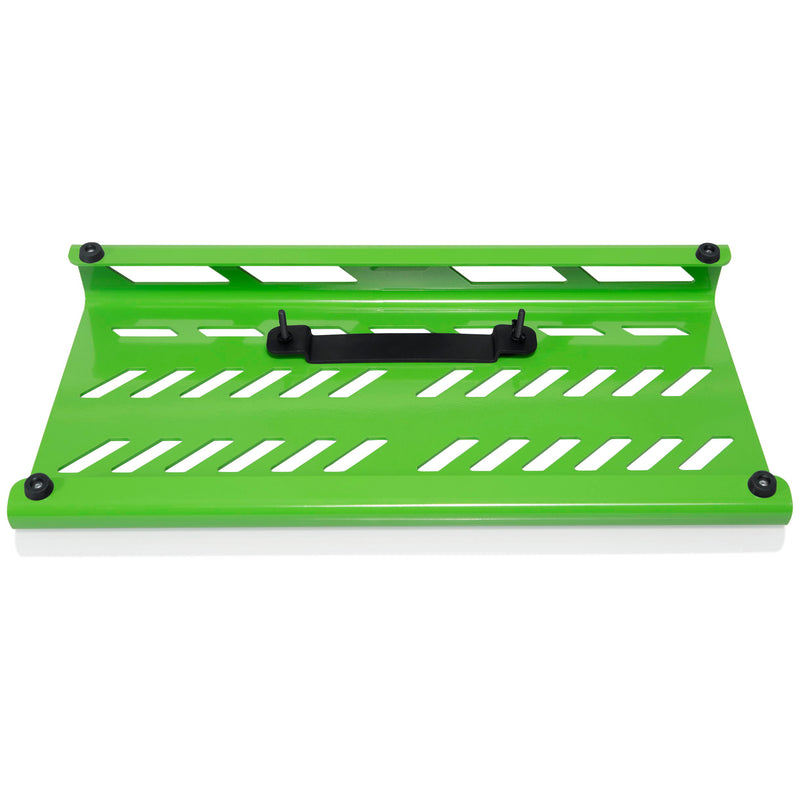 Gator Large Aluminum Series Pedalboard with Carry Bag - Green - 3