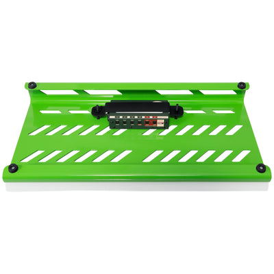 Gator Large Aluminum Series Pedalboard with Carry Bag - Green - 5
