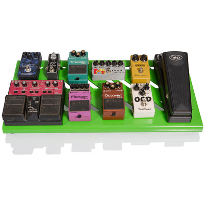 Gator Large Aluminum Series Pedalboard with Carry Bag - Green - 8