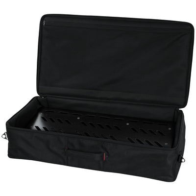 Gator Extra Large Aluminum Series Pedalboard with Carry Bag - Black - 1