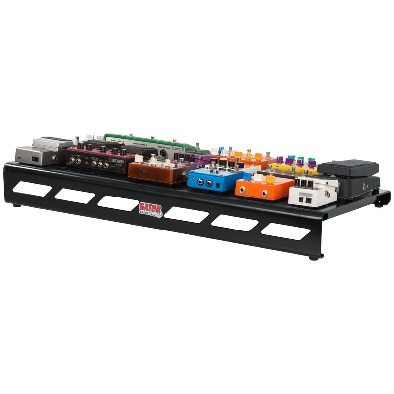 Gator Extra Large Aluminum Series Pedalboard with Carry Bag - Black - 14