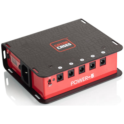 Gator Pedalboard Power Supply With 5 Isolated Outputs - 2