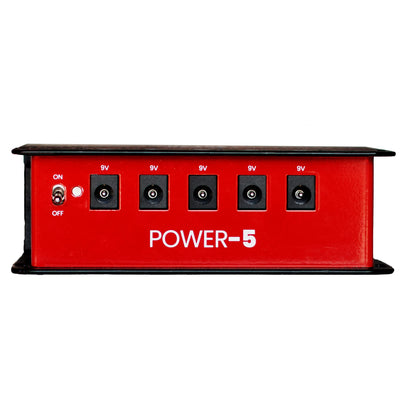 Gator Pedalboard Power Supply With 5 Isolated Outputs - 6