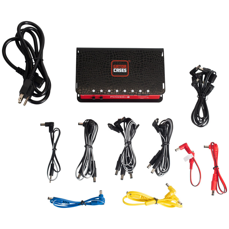 Gator Pedalboard Power Supply With 8 Isolated Outputs - 5