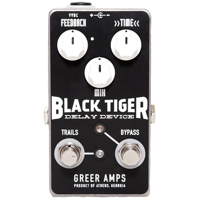 Greer Amps Black Tiger Delay Device Pedal - 1