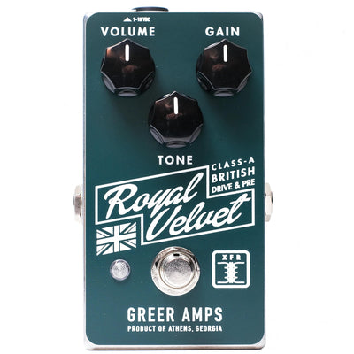 Greer Amps Royal Velvet Class-A British Drive / Preamp Pedal - 1