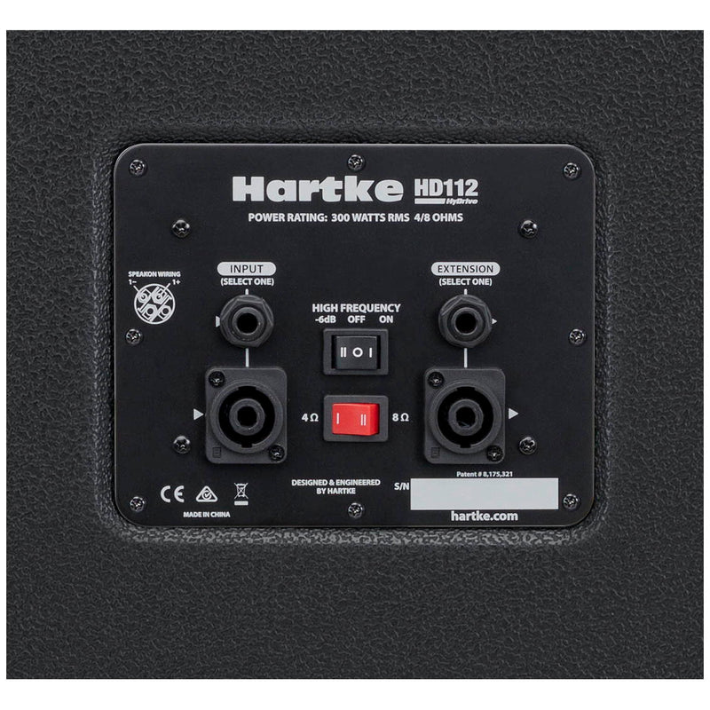 Hartke HD112 HyDrive HD Bass Cabinet - 4
