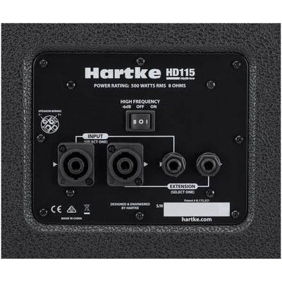 Hartke HD115 HyDrive HD Bass Cabinet - 4