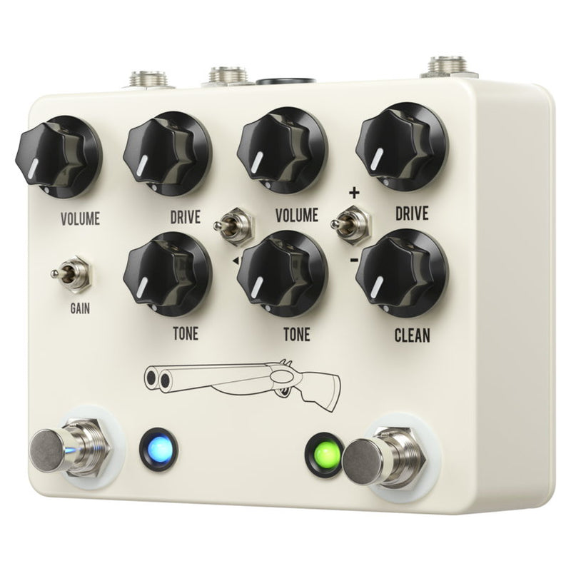 JHS Double Barrel V4 Dual Overdrive Pedal - 2