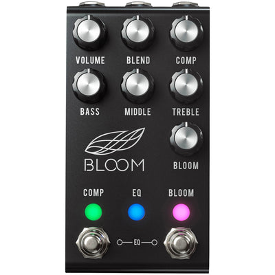 Jackson Audio Bloom Compressor Pedal - Anodized Black - 1