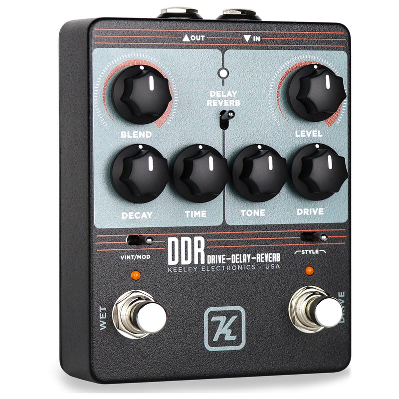 Keeley DDR Drive Delay Reverb Pedal - 2